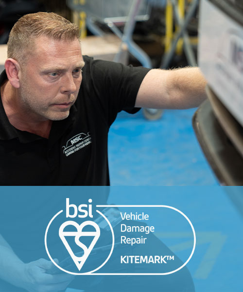 BSI Kitemark Approved Accident Repairs 